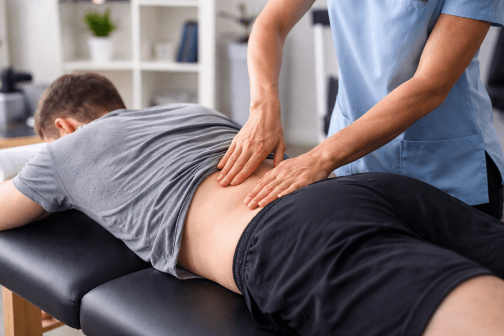 Lower back pain treatment in Langley at Realign Chiro Physio Rehab