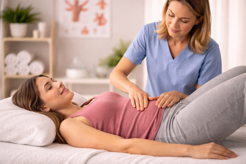 Pelvic floor physiotherapy treatment in Langley at Realign Chiro Physio and Rehab clinic