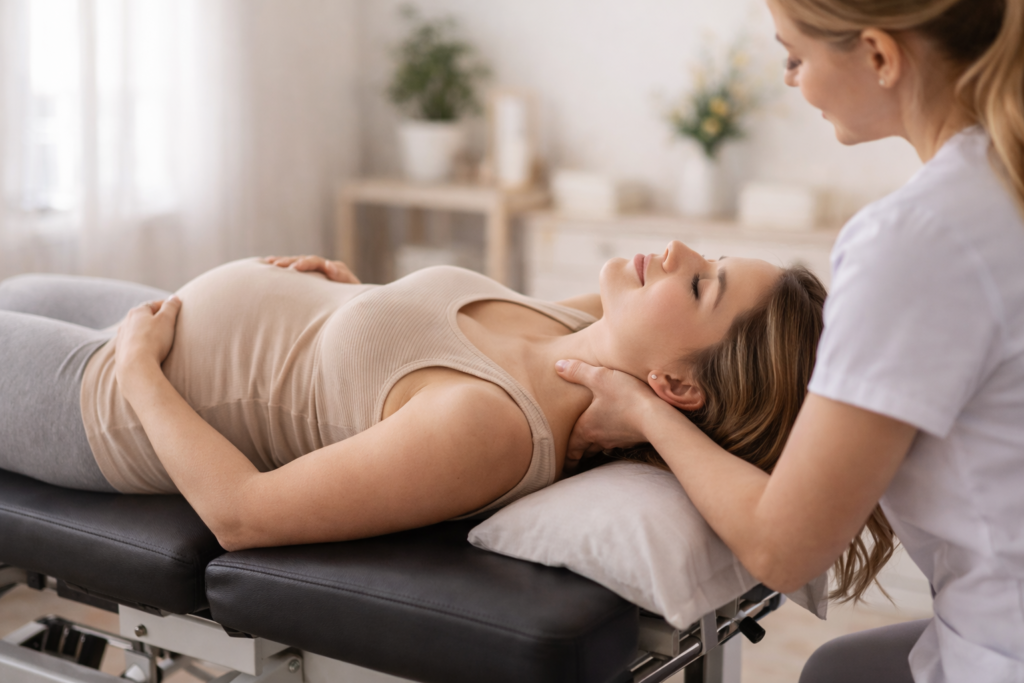 Pregnancy chiropractic care in Langley at Realign Chiro Physio Rehab clinic