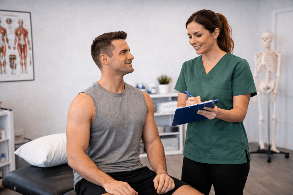 RCMP physiotherapy Langley rehabilitation clinic consultation