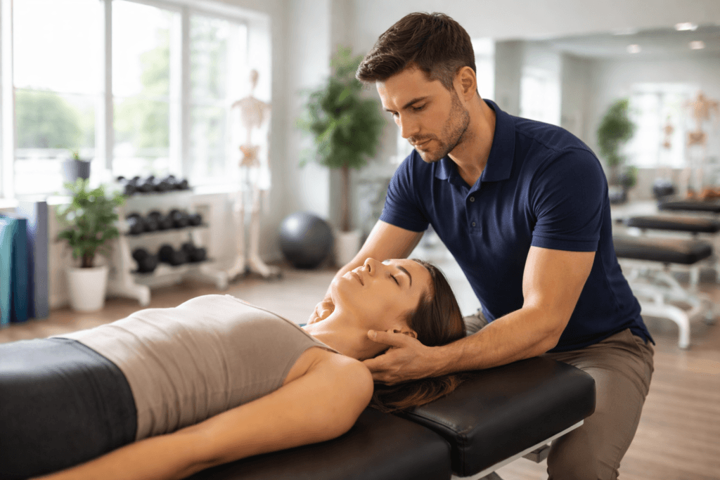 same day chiropractor treating sudden back pain in Langley clinic