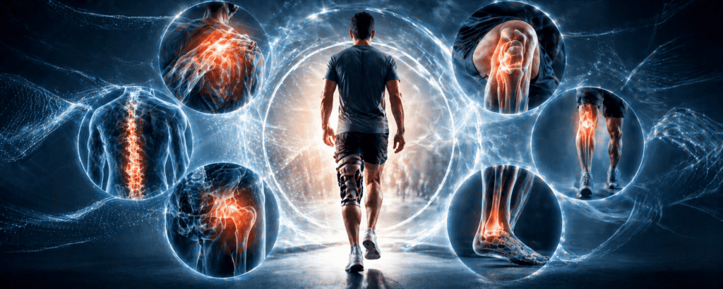Post-surgical rehabilitation treatment in Langley with physiotherapist assisting patient recovery