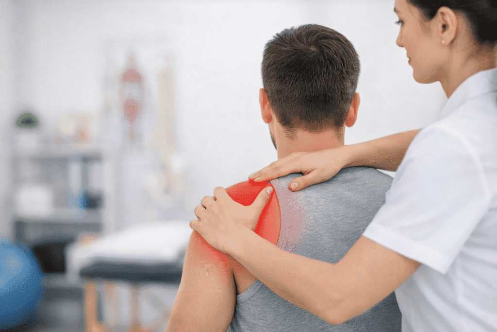 Shoulder bursitis treatment in Langley physiotherapy shoulder rehab